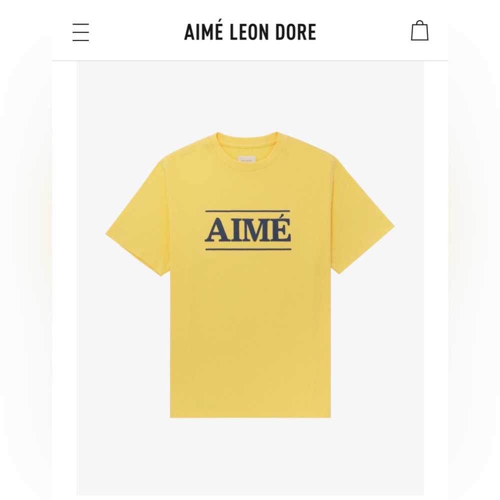 NWT Aime Leon Dore Logo Tee